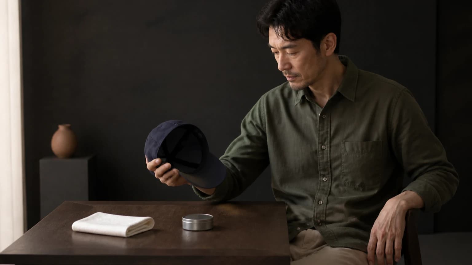 남자 모자 고르는 법과 머리둘레 재는 법 대표 이미지